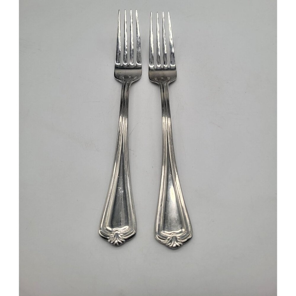 Reed & Barton Select HADLEY Stainless Steel 18/10 Set of 2 Dinner Forks - Picture 1 of 5